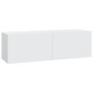 vidaXL 6-tlg. TV-Schrank-Set Weiß Holzwerkstoff vidaXL 6-tlg. TV-Schrank-Set Weiß Holzwerkstoff