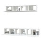 vidaXL 5-tlg. TV-Schrank-Set Weiß Holzwerkstoff vidaXL 5-tlg. TV-Schrank-Set Weiß Holzwerkstoff
