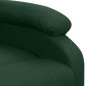 Massagesessel mit Aufstehhilfe Dunkelgrün Stoff Massagesessel mit Aufstehhilfe Dunkelgrün Stoff
