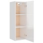 vidaXL 8-tlg. TV-Schrank-Set Hochglanz-Weiß Holzwerkstoff vidaXL 8-tlg. TV-Schrank-Set Hochglanz-Weiß Holzwerkstoff