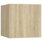 vidaXL 6-tlg. TV-Schrank-Set Sonoma-Eiche Holzwerkstoff vidaXL 6-tlg. TV-Schrank-Set Sonoma-Eiche Holzwerkstoff