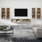 vidaXL 6-tlg. TV-Schrank-Set Sonoma-Eiche Holzwerkstoff vidaXL 6-tlg. TV-Schrank-Set Sonoma-Eiche Holzwerkstoff