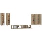 vidaXL 6-tlg. TV-Schrank-Set Sonoma-Eiche Holzwerkstoff vidaXL 6-tlg. TV-Schrank-Set Sonoma-Eiche Holzwerkstoff