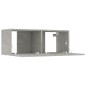 vidaXL 7-tlg. TV-Schrank-Set Betongrau Holzwerkstoff vidaXL 7-tlg. TV-Schrank-Set Betongrau Holzwerkstoff