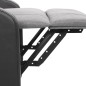 Massagesessel mit Aufstehhilfe Hellgrau Stoff Massagesessel mit Aufstehhilfe Hellgrau Stoff