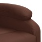 Massagesessel mit Aufstehhilfe Braun Kunstleder Massagesessel mit Aufstehhilfe Braun Kunstleder