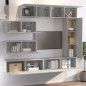 vidaXL 7-tlg. TV-Schrank-Set Betongrau Holzwerkstoff vidaXL 7-tlg. TV-Schrank-Set Betongrau Holzwerkstoff