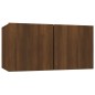 vidaXL 8-tlg. TV-Schrank-Set Braun Eichen-Optik Holzwerkstoff vidaXL 8-tlg. TV-Schrank-Set Braun Eichen-Optik Holzwerkstoff