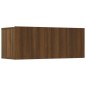 vidaXL 5-tlg. TV-Schrank-Set Braun Eichen-Optik Holzwerkstoff vidaXL 5-tlg. TV-Schrank-Set Braun Eichen-Optik Holzwerkstoff