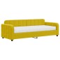 vidaXL Tagesbett mit Matratze Gelb 80x200 cm Samt vidaXL Tagesbett mit Matratze Gelb 80x200 cm Samt