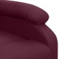 Massagesessel mit Aufstehhilfe Lila Stoff Massagesessel mit Aufstehhilfe Lila Stoff