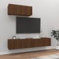 vidaXL 3-tlg. TV-Schrank-Set Braun Eichen-Optik Holzwerkstoff vidaXL 3-tlg. TV-Schrank-Set Braun Eichen-Optik Holzwerkstoff