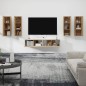 vidaXL 6-tlg. TV-Schrank-Set Sonoma-Eiche Holzwerkstoff vidaXL 6-tlg. TV-Schrank-Set Sonoma-Eiche Holzwerkstoff
