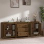 vidaXL Sideboard Honigbraun 210x35x80 cm Massivholz Kiefer vidaXL Sideboard Honigbraun 210x35x80 cm Massivholz Kiefer