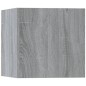 vidaXL 5-tlg. TV-Schrank-Set Grau Sonoma Holzwerkstoff vidaXL 5-tlg. TV-Schrank-Set Grau Sonoma Holzwerkstoff