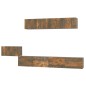 vidaXL 5-tlg. TV-Schrank-Set Räuchereiche Holzwerkstoff vidaXL 5-tlg. TV-Schrank-Set Räuchereiche Holzwerkstoff
