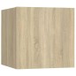 vidaXL 8-tlg. TV-Schrank-Set Sonoma-Eiche Holzwerkstoff vidaXL 8-tlg. TV-Schrank-Set Sonoma-Eiche Holzwerkstoff
