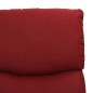 Massagesessel mit Aufstehhilfe Weinrot Stoff Massagesessel mit Aufstehhilfe Weinrot Stoff