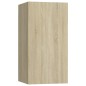 vidaXL 6-tlg. TV-Schrank-Set Sonoma-Eiche Holzwerkstoff vidaXL 6-tlg. TV-Schrank-Set Sonoma-Eiche Holzwerkstoff