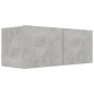 vidaXL 6-tlg. TV-Schrank-Set Betongrau Holzwerkstoff vidaXL 6-tlg. TV-Schrank-Set Betongrau Holzwerkstoff