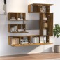 vidaXL 6-tlg. TV-Schrank-Set Räuchereiche Holzwerkstoff vidaXL 6-tlg. TV-Schrank-Set Räuchereiche Holzwerkstoff