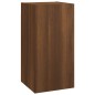 vidaXL 6-tlg. TV-Schrank-Set Braun Eichen-Optik Holzwerkstoff vidaXL 6-tlg. TV-Schrank-Set Braun Eichen-Optik Holzwerkstoff