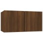 vidaXL 6-tlg. TV-Schrank-Set Braun Eichen-Optik Holzwerkstoff vidaXL 6-tlg. TV-Schrank-Set Braun Eichen-Optik Holzwerkstoff