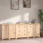 vidaXL Sideboard 230x35x80 cm Massivholz Kiefer vidaXL Sideboard 230x35x80 cm Massivholz Kiefer