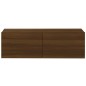 vidaXL 3-tlg. TV-Schrank-Set Braun Eichen-Optik Holzwerkstoff vidaXL 3-tlg. TV-Schrank-Set Braun Eichen-Optik Holzwerkstoff