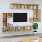vidaXL TV-Wandschrank Sonoma-Eiche Holzwerkstoff vidaXL TV-Wandschrank Sonoma-Eiche Holzwerkstoff