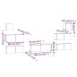 vidaXL 7-tlg. TV-Schrank-Set Räuchereiche Holzwerkstoff vidaXL 7-tlg. TV-Schrank-Set Räuchereiche Holzwerkstoff