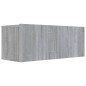 vidaXL 7-tlg. TV-Schrank-Set Grau Sonoma Holzwerkstoff vidaXL 7-tlg. TV-Schrank-Set Grau Sonoma Holzwerkstoff