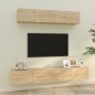 vidaXL 4-tlg. TV-Schrank-Set Sonoma-Eiche Holzwerkstoff vidaXL 4-tlg. TV-Schrank-Set Sonoma-Eiche Holzwerkstoff