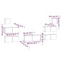vidaXL 7-tlg. TV-Schrank-Set Sonoma-Eiche Holzwerkstoff vidaXL 7-tlg. TV-Schrank-Set Sonoma-Eiche Holzwerkstoff