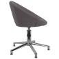 Esszimmerstühle 2 Stk. Drehbar Taupe Stoff Esszimmerstühle 2 Stk. Drehbar Taupe Stoff