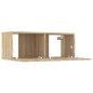 vidaXL 5-tlg. TV-Schrank-Set Sonoma-Eiche Holzwerkstoff vidaXL 5-tlg. TV-Schrank-Set Sonoma-Eiche Holzwerkstoff