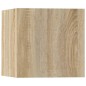 vidaXL 5-tlg. TV-Schrank-Set Sonoma-Eiche Holzwerkstoff vidaXL 5-tlg. TV-Schrank-Set Sonoma-Eiche Holzwerkstoff