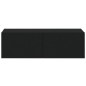 vidaXL 6-tlg. TV-Schrank-Set Schwarz Holzwerkstoff vidaXL 6-tlg. TV-Schrank-Set Schwarz Holzwerkstoff