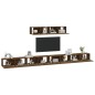 vidaXL 6-tlg. TV-Schrank-Set Räuchereiche Holzwerkstoff vidaXL 6-tlg. TV-Schrank-Set Räuchereiche Holzwerkstoff