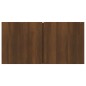 vidaXL 4-tlg. TV-Schrank-Set Braun Eichen-Optik Holzwerkstoff vidaXL 4-tlg. TV-Schrank-Set Braun Eichen-Optik Holzwerkstoff