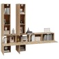 vidaXL TV-Wandschrank Sonoma-Eiche Holzwerkstoff vidaXL TV-Wandschrank Sonoma-Eiche Holzwerkstoff