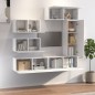 vidaXL 6-tlg. TV-Schrank-Set Weiß Holzwerkstoff vidaXL 6-tlg. TV-Schrank-Set Weiß Holzwerkstoff