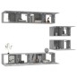 vidaXL 6-tlg. TV-Schrank-Set Grau Sonoma Holzwerkstoff vidaXL 6-tlg. TV-Schrank-Set Grau Sonoma Holzwerkstoff