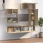 vidaXL 6-tlg. TV-Schrank-Set Sonoma-Eiche Holzwerkstoff vidaXL 6-tlg. TV-Schrank-Set Sonoma-Eiche Holzwerkstoff