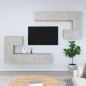 vidaXL TV-Wandschrank Betongrau Holzwerkstoff vidaXL TV-Wandschrank Betongrau Holzwerkstoff