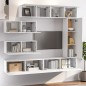 vidaXL 7-tlg. TV-Schrank-Set Weiß Holzwerkstoff vidaXL 7-tlg. TV-Schrank-Set Weiß Holzwerkstoff