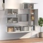 vidaXL 6-tlg. TV-Schrank-Set Betongrau Holzwerkstoff vidaXL 6-tlg. TV-Schrank-Set Betongrau Holzwerkstoff