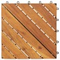 vidaXL Terrassenfliesen 20 Stk. Weiß 30x30 cm Massivholz Akazie vidaXL Terrassenfliesen 20 Stk. Weiß 30x30 cm Massivholz Akazie