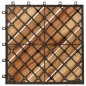 vidaXL Terrassenfliesen 20 Stk. Weiß 30x30 cm Massivholz Akazie vidaXL Terrassenfliesen 20 Stk. Weiß 30x30 cm Massivholz Akazie