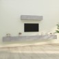 vidaXL 6-tlg. TV-Schrank-Set Betongrau Holzwerkstoff vidaXL 6-tlg. TV-Schrank-Set Betongrau Holzwerkstoff
